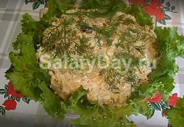 Салат из риса и рыбных консервов рецепт с фото очень вкусный Салат рис с консервой
