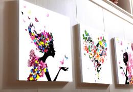 „Pasidaryk pats“ tūriniai interjero paveikslai iš laužo medžiagų „Pasidaryk pats“ interjero paveikslai iš gėlių